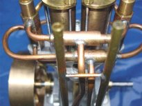 2 Kolben Dampfmaschine